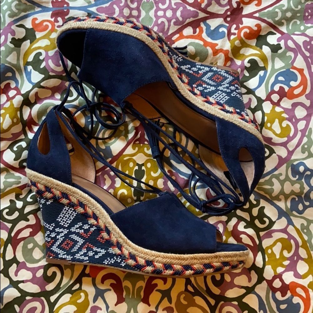 Cabi Isla wedge Sandal size 8 - Picture 2 of 10